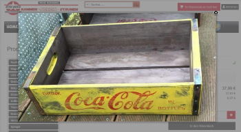 Coca-Cola Kisten in rot und gelb, zum Hammerpreis !