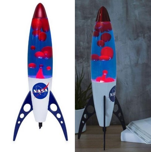 NASA Lavalampe mit einer Höhe von 50 cm