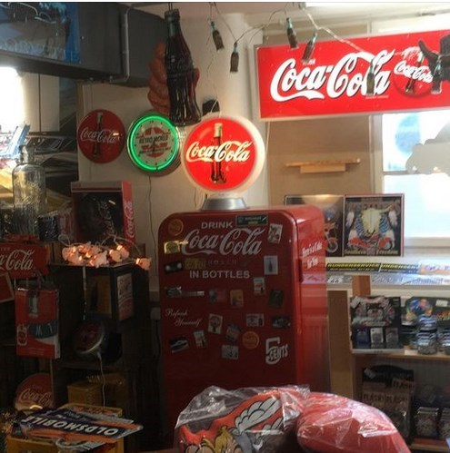 Coca-Cola Globe bei Retrowolrd