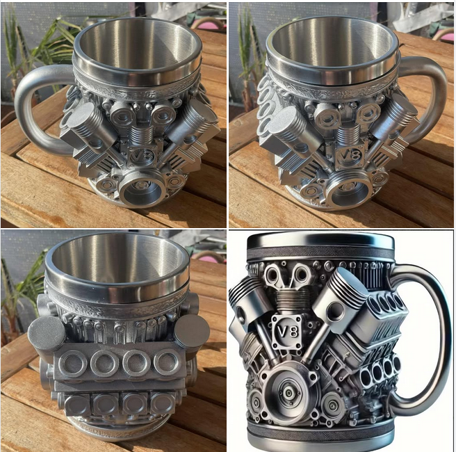 V8 Tasse / Becher